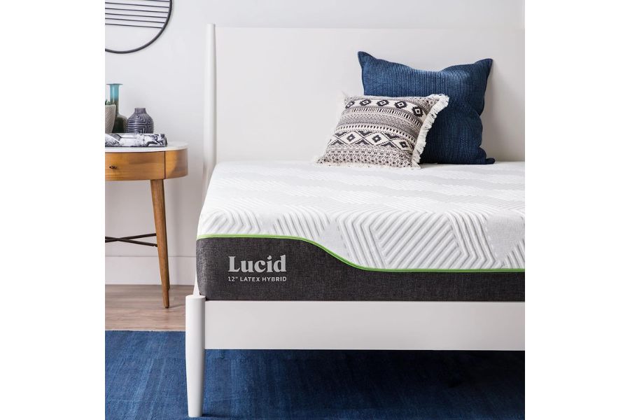 Lucid 12-inch Latex Hybrid Mattress