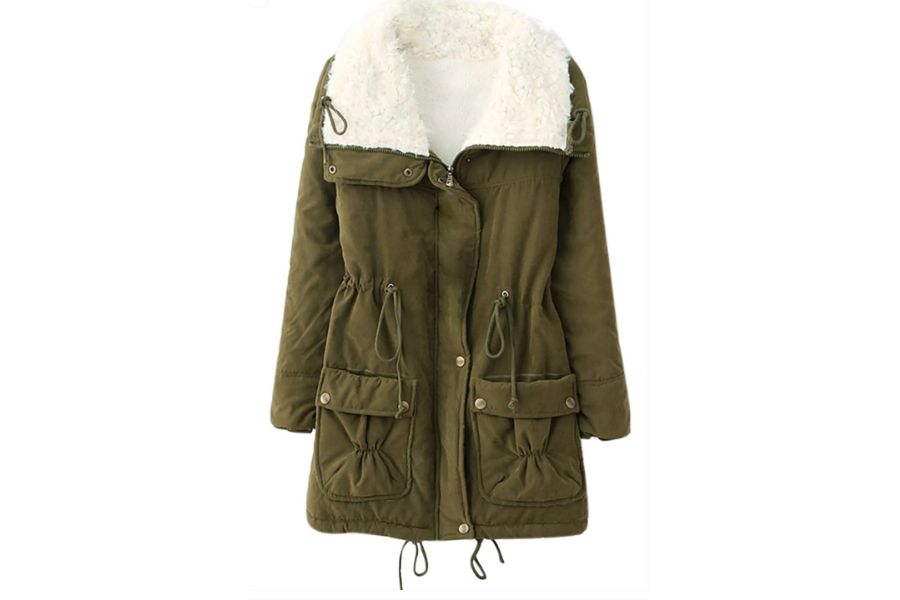 Iyasson Winter Thick Warm Lamb Wool Jacket Coat