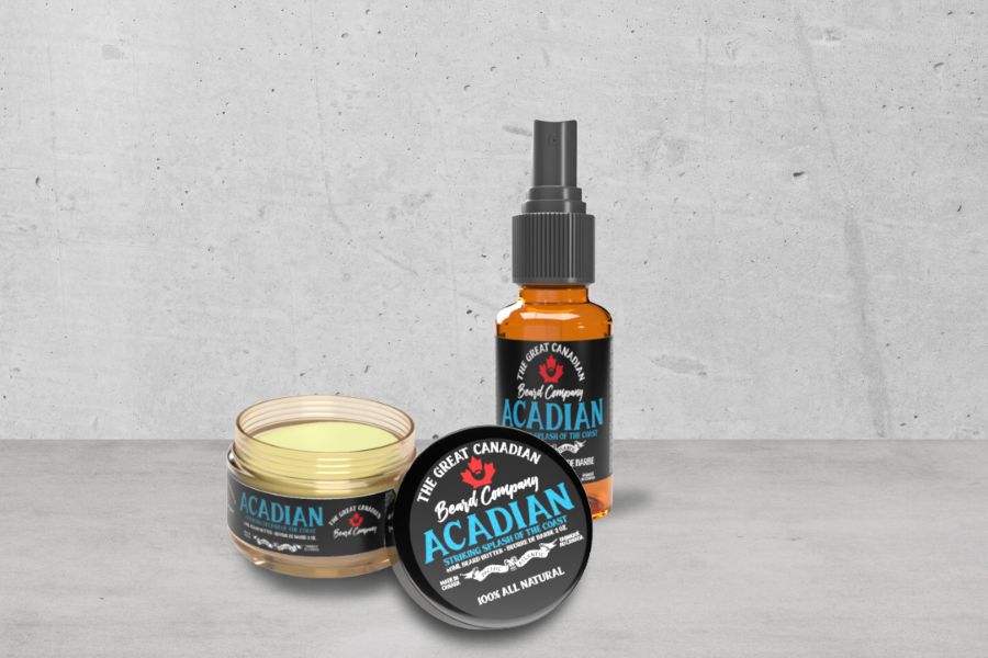 Some featured products of The Great Canadian Beard Co. - a Canadian beard company