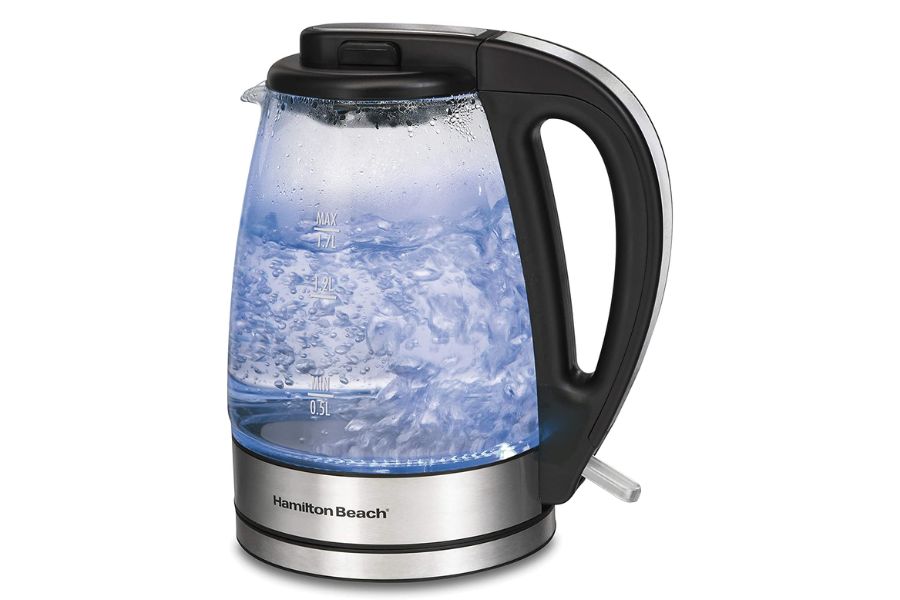 Hamilton Beach 40864C Glass Electric Kettle