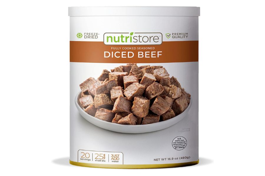 Nutristore Freeze Dried Beef Dices