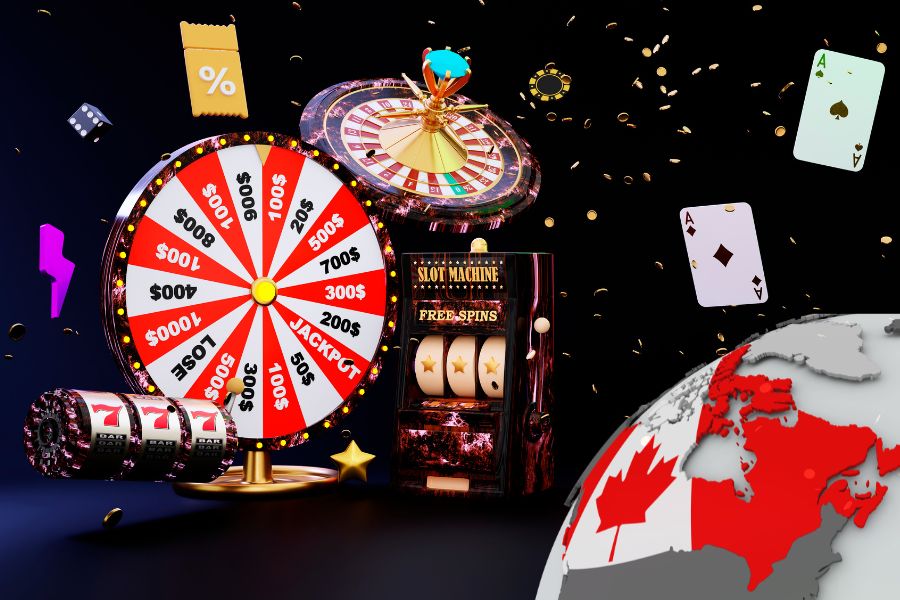 Concept of online gambling in Canada