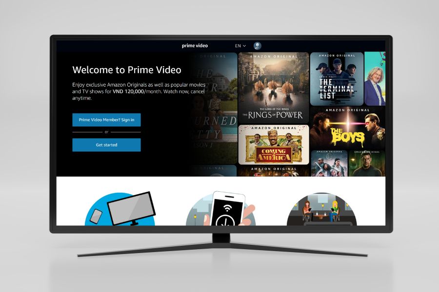 Amazon Prime Video streaming service