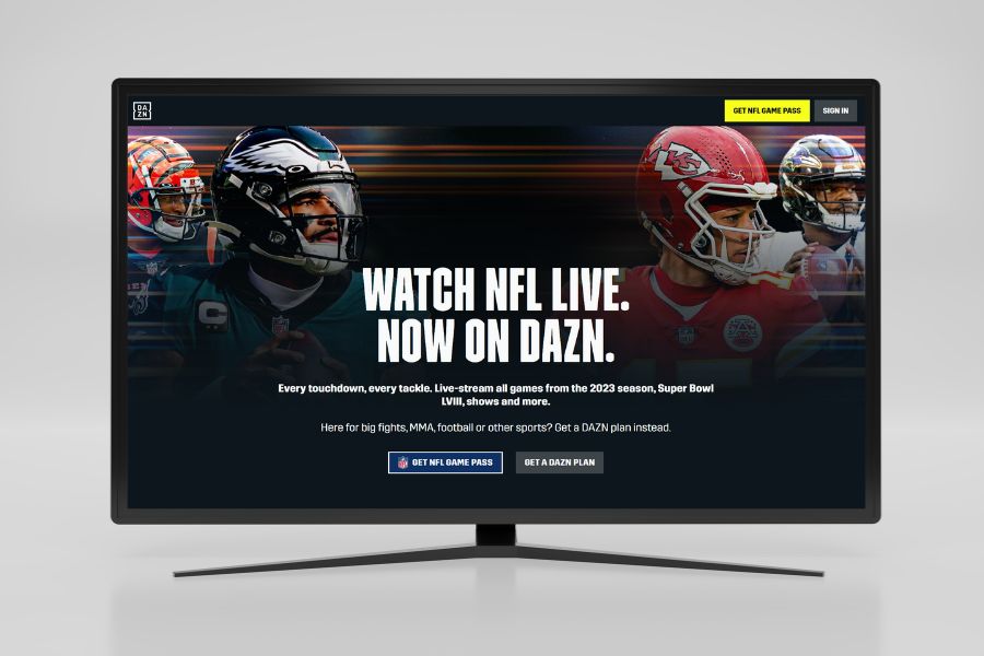 DAZN streaming service