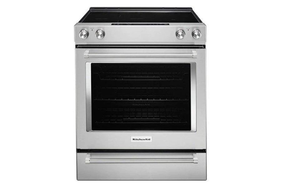 KitchenAid - 6.4 cu. ft Electric Range in Stainless