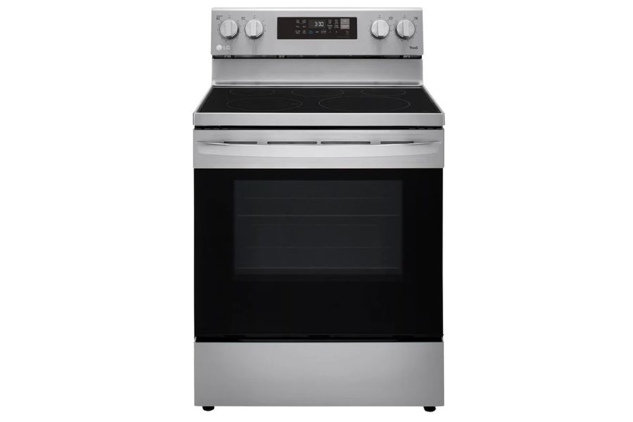 LG - 6.3 cu. ft Electric Range in Stainless