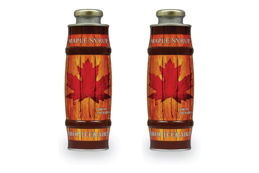 Pure, Organic Canadian Maple Syrup (2 X 500ml Bottles) - All-Natural