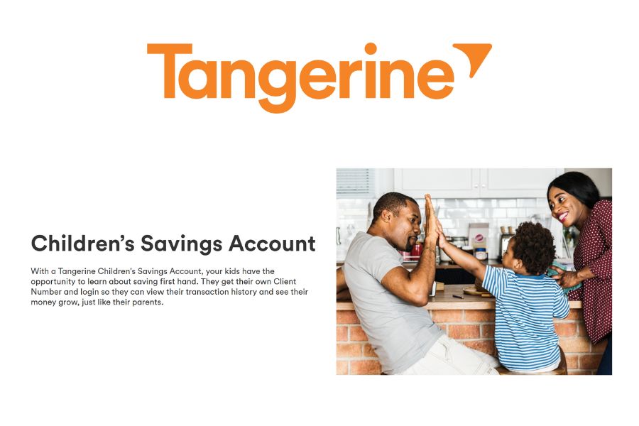 Tangerine Children’s Savings Account
