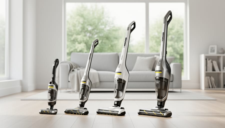 Comparison of different Kärcher cordless vacuum cleaner models available in Canada
